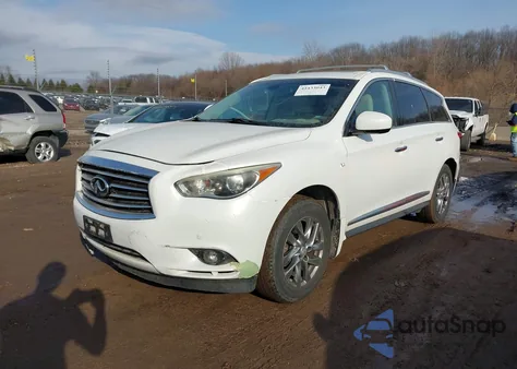 2014 Infiniti Qx60 z USA, uszkodzony, nr VIN 5N1AL0MM1EC509752